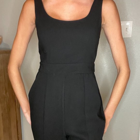 BCBG Pants - Brand NEW with tags, BCBG jumpsuit size 0, black, dressy